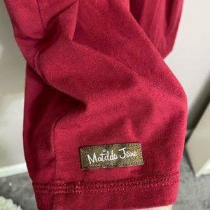 Matilda Jane size 6 burgundy dress